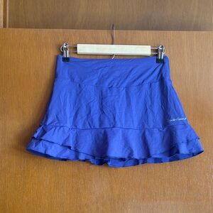 Vibrant Purple Mini Workout Skirt